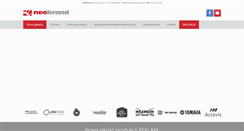 Desktop Screenshot of neobrand.pl